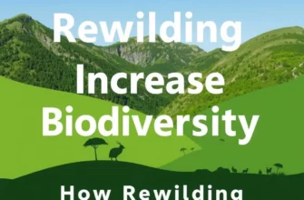 How Rewilding Increases Biodiversity: A Blueprint for Ecological Recovery