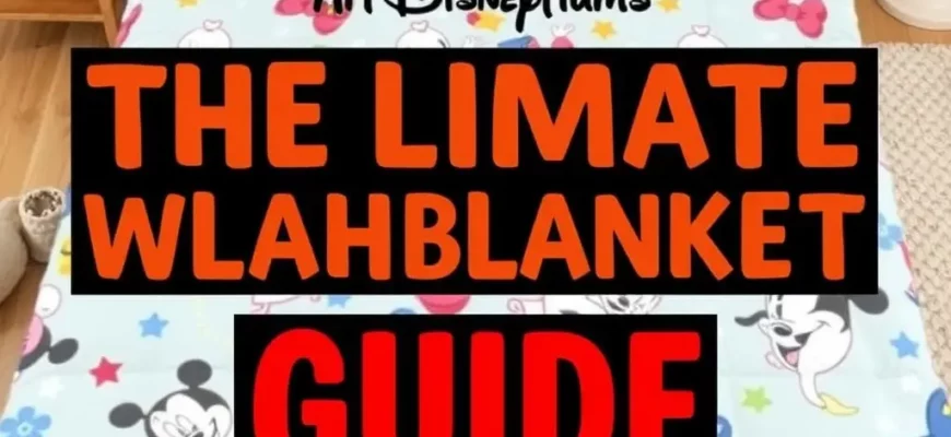 The Ultimate Disney Weighted Blanket Guide: Bringing Magic to Your Sleep Routine
