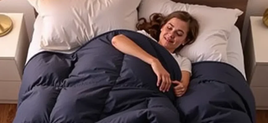 Can You Sleep with a Weighted Blanket? The Complete Guide to Safe, All-Night Comfort