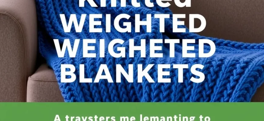 The Ultimate Guide to Knitted Weighted Blankets: Crafting Comfort and Style