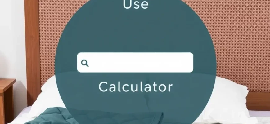 How to Use a Weighted Blanket Calculator for Your Best Sleep Ever