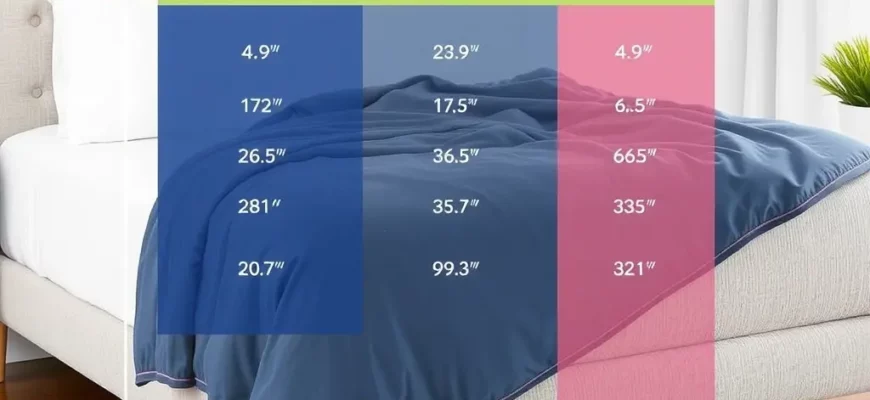 The Ultimate Weighted Blanket Size Chart: How to Choose Your Perfect Match