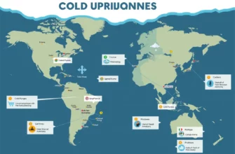 A detailed map of the world highlighting locations of cold plunges. The map should show various types of cold plunges, including natural ice holes, man-made pools, and other facilities. Include icons representing different types of cold plunges (e.g., ice bath, hot tub, etc.). The map should be visually appealing and informative, with clear labeling of locations.
