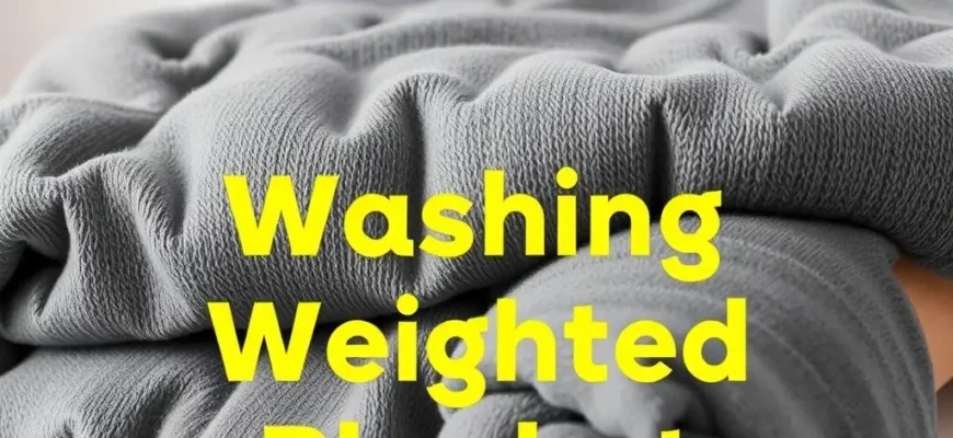 The Ultimate Guide to Washing a Weighted Blanket Without Damaging Your Machine