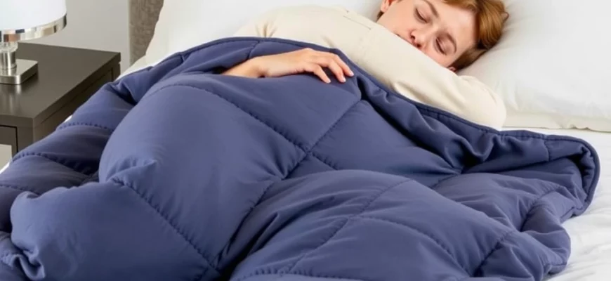 Why Cooling Weighted Blankets Are a Game-Changer for Sleep Quality and Anxiety